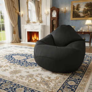 Luna Swift Xxl Pear Shape Single Bean Bag- Black