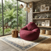 Luna Swift Xxl Pear Shape Single Bean Bag- Maroon