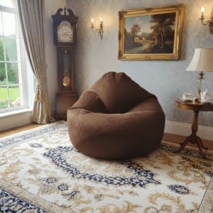 Luna Swift Xxxl Pear Shape Single Bean Bag-Deep Brown