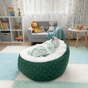 Baby Bean Bag-Cloud Green