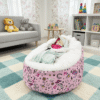Baby Bean Bag-Pink Ocean