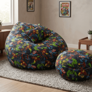Fabrics Giant Roll Xxxl 3pcs Combo Bean Bag-Marvel