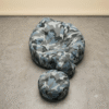 Fabrics Giant Roll Xxl 3pcs Combo Bean Bag-Navy