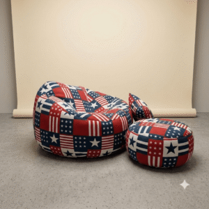 Fabrics Giant Roll Xxl 3pcs Combo Bean Bag-Americano